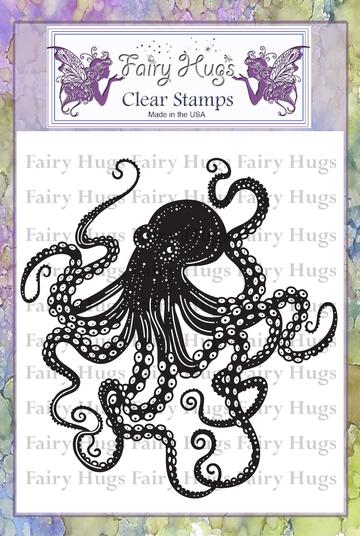Ink Stains: Steampunk Octopus Earrings Ink Stains: Steampunk Octopus Earrings